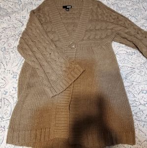 Greenish brown women's sweater